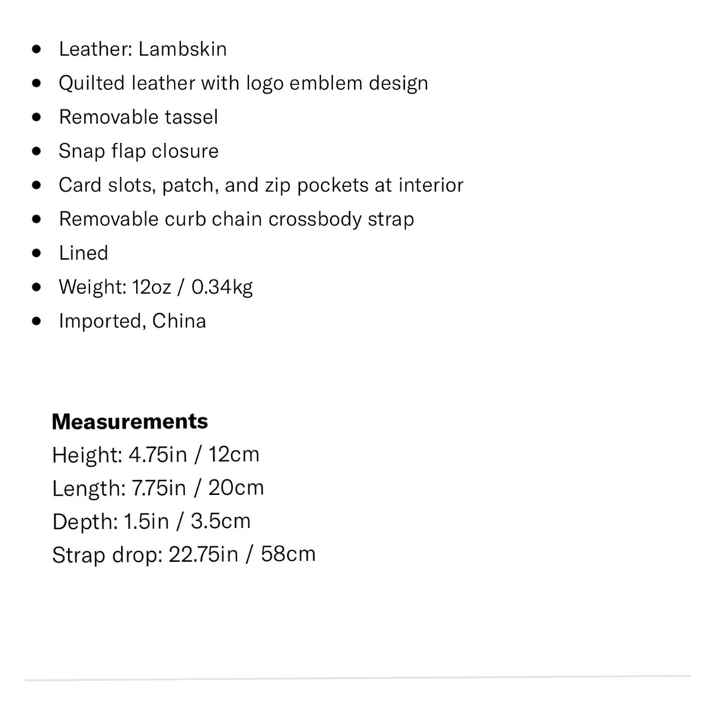 Tory Burch Fleming Wallet Crossbody - Picture 3 of 3